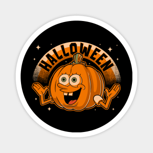 Bob Pumpkin Halloween - Cute Animation Meme Magnet